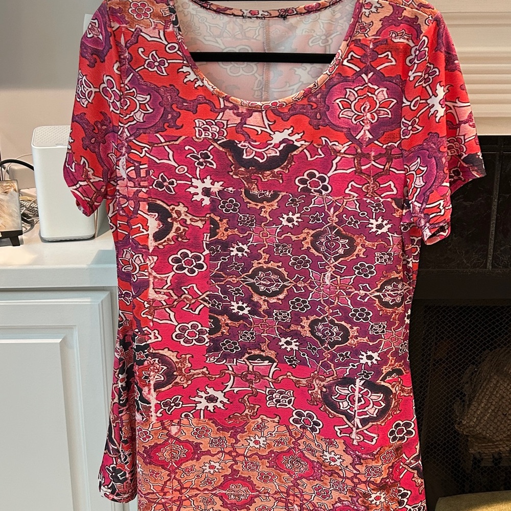 Floral Patterned Women's Top